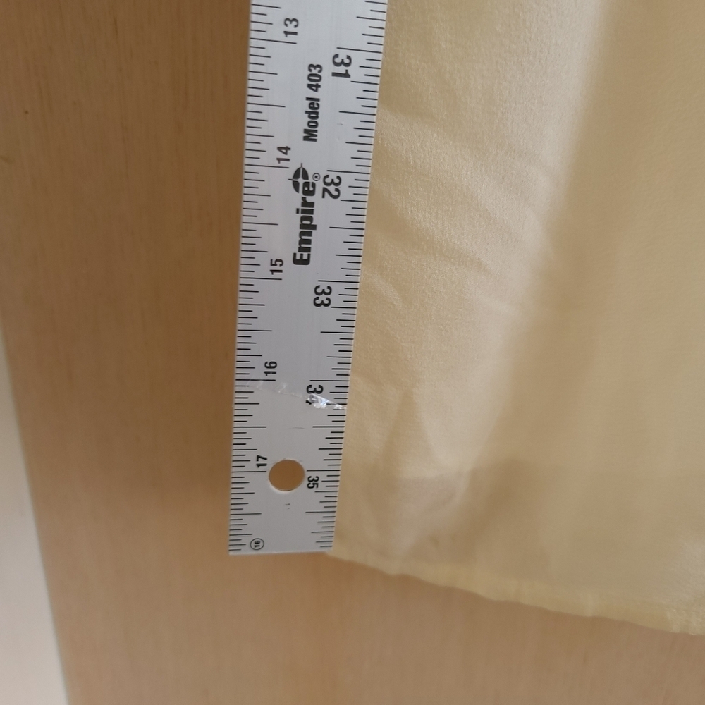Silk Cream Chemise Dress with Lightweight Fabric under - Picture 3 of 12